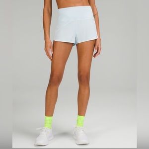 Lululemon Speed Up 2.5” Powder Blue
